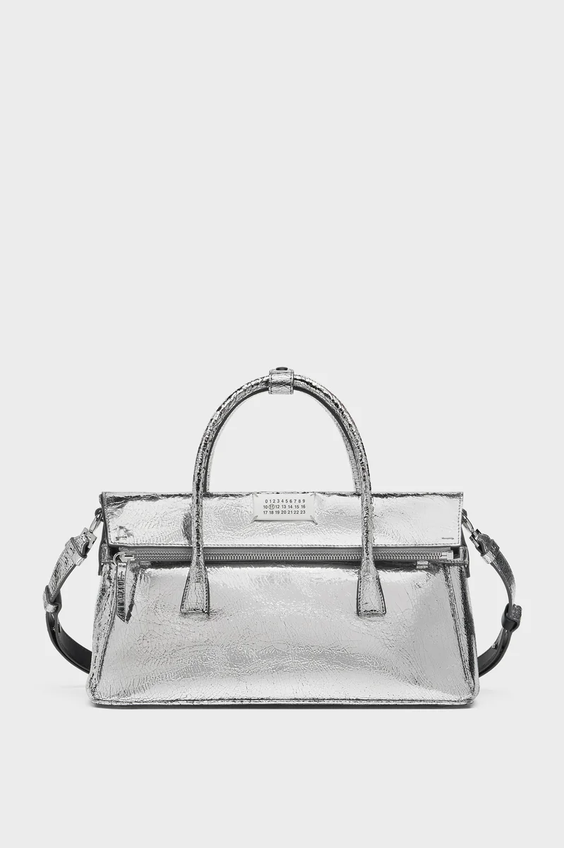 메종 마르지엘라 5AC East West Handbag 미디엄 실버 제품 사진 메종 마르지엘라 5AC East West Handbag 미디엄 실버 제품 사진