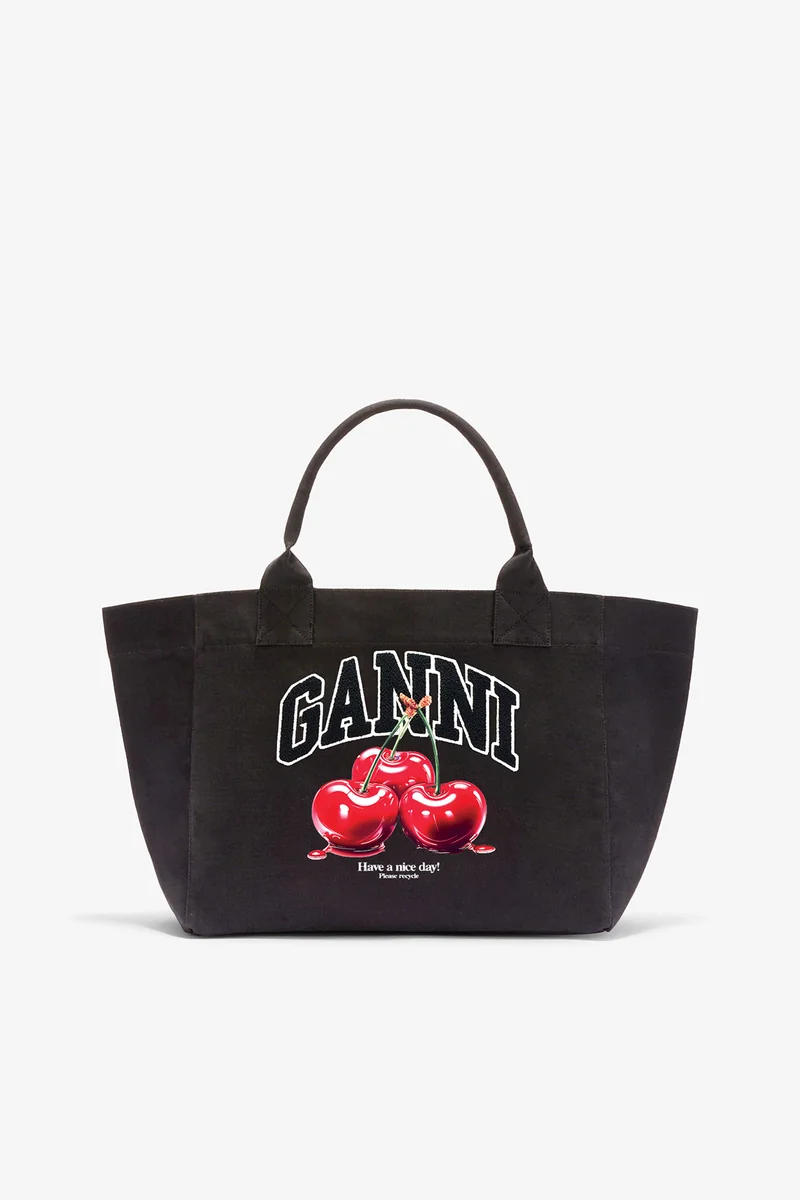 가니 체리 팬텀 미디움 토트백 제품 사진 가니 체리 팬텀 미디움 토트백 제품 사진