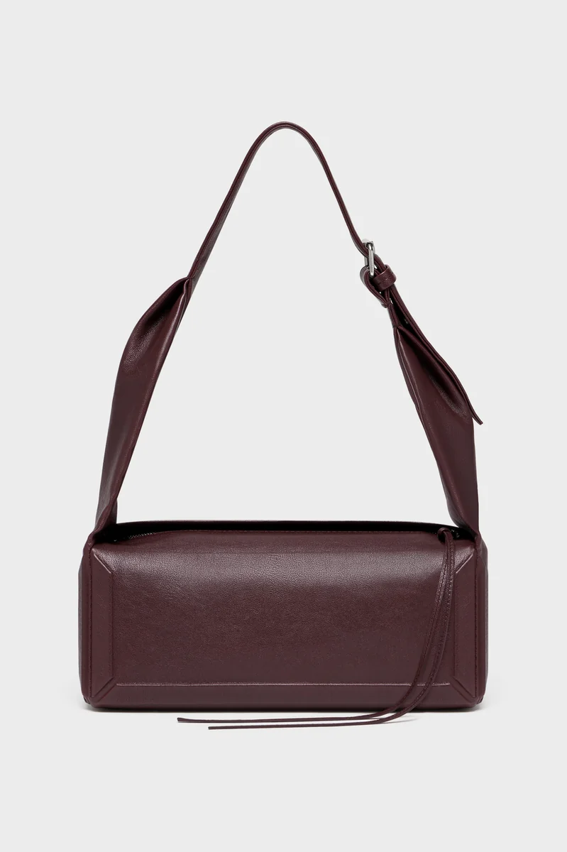 메종 마르지엘라 Box Bag East West 미디엄 보르도 제품 사진 메종 마르지엘라 Box Bag East West 미디엄 보르도 제품 사진