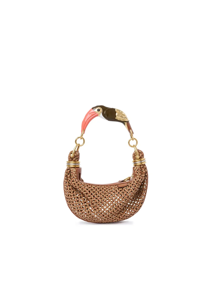 끌로에 브레이드 가죽 스몰 Bracelet Hobo Bag Boyish Brown 제품 사진 끌로에 브레이드 가죽 스몰 Bracelet Hobo Bag Boyish Brown 제품 사진