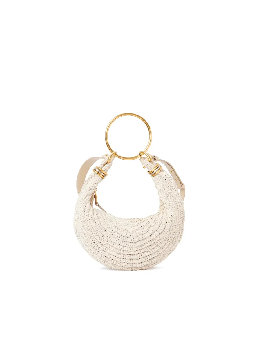 끌로에 크로쉐 스몰 Bracelet Hobo Bag Deep Ivory 제품 사진