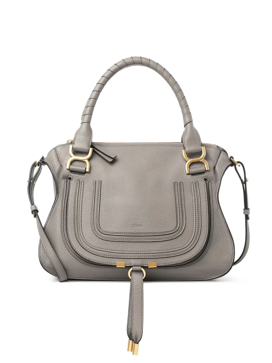끌로에 그레인드 가죽 Marcie 백 Cashmere Grey 제품 사진 끌로에 그레인드 가죽 Marcie 백 Cashmere Grey 제품 사진
