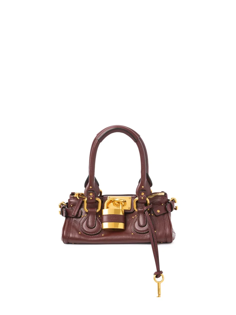 끌로에 그레인드 가죽 스몰 Paddington 백 Crafty Brown 제품 사진 끌로에 그레인드 가죽 스몰 Paddington 백 Crafty Brown 제품 사진