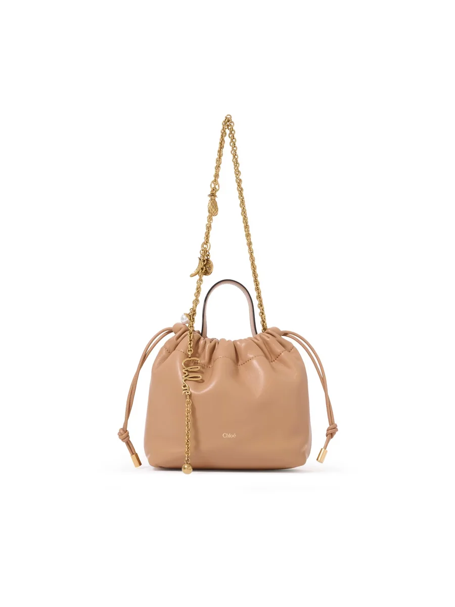 끌로에 소프트 가죽 미니 Chloé Icons 체인 숄더백 Light Tan 제품 사진 끌로에 소프트 가죽 미니 Chloé Icons 체인 숄더백 Light Tan 제품 사진