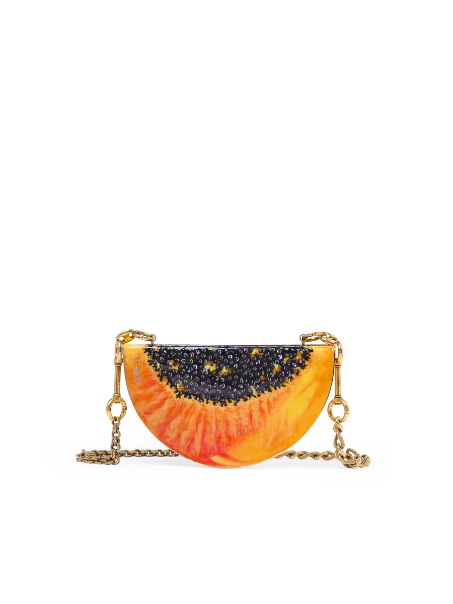 끌로에 브래스 Chloé Tropicus 파파야 미노디에르 Whispering Orange 제품 사진 끌로에 브래스 Chloé Tropicus 파파야 미노디에르 Whispering Orange 제품 사진