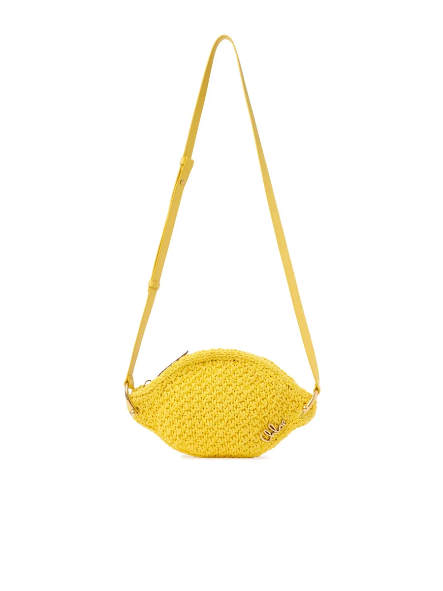 끌로에 왁스드 코드 Chloé Tropicus Lemon 크로스백 Radiant Yellow 제품 사진 끌로에 왁스드 코드 Chloé Tropicus Lemon 크로스백 Radiant Yellow 제품 사진